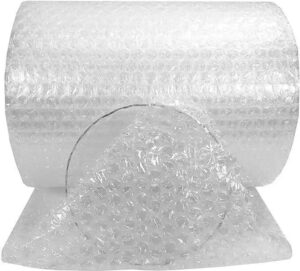 40 GSM Heavy Air Bubble Wrap Packing Roll (1 Meter Wide X 5 Meters Length) Security Bag  (6 x 8 Pack of 1)
